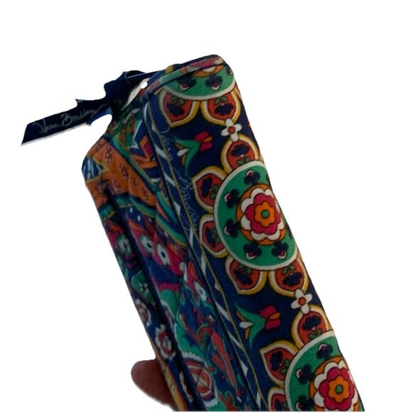 Vera Bradley Turn Lock Wallet Venetian Paisley Retired Hard to Find - Picture 10 of 12